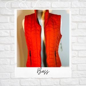 Bass Sleeveless Quilted Vest-Free Shipping 🤑